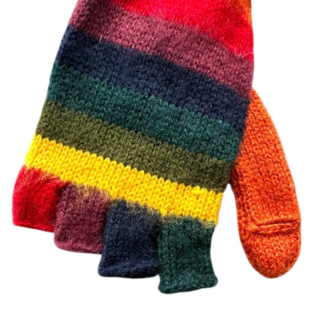 Rainbow Convertible Mittens - image 5